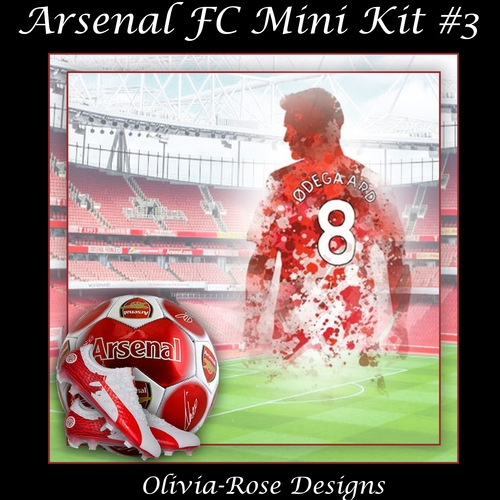 Arsenal FC Mini Kit 3 CUP1209519_104105 Craftsuprint