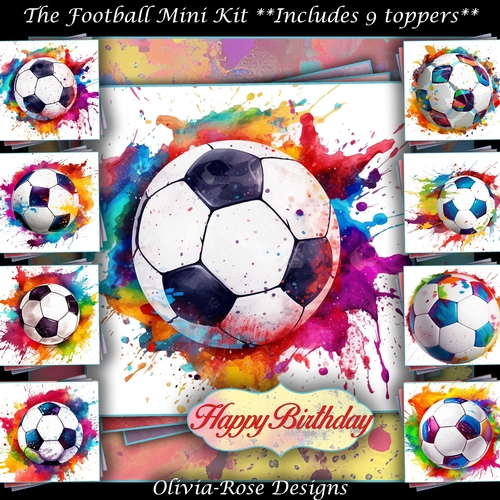 The Football Mini Kit CUP1215252_104105 Craftsuprint