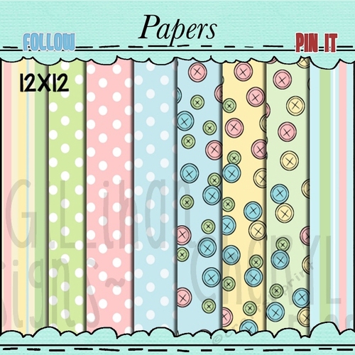 Baby Shower Papers Boy or Girl CUP850257_43589 Craftsuprint