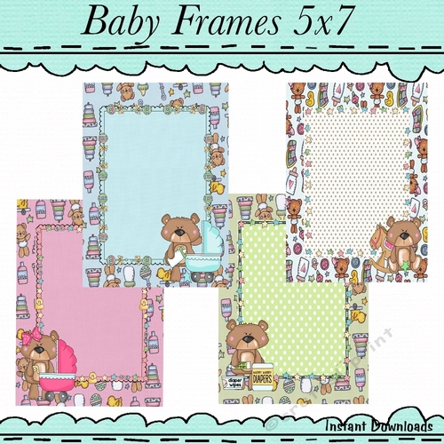 Babies Frames Scrapbook Frames CUP850409_43589 Craftsuprint