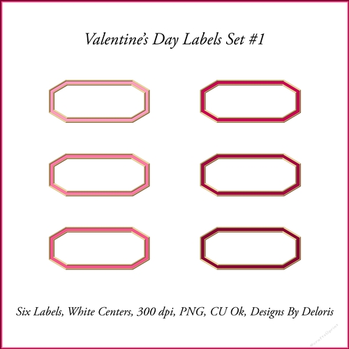Sentiment Labels Set 1 (Valentines Day) - CUP1019607_74027 | Craftsuprint