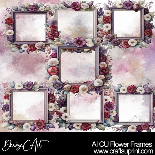 AI CU Flowerd Frames - CUP1223170_87944 | Craftsuprint
