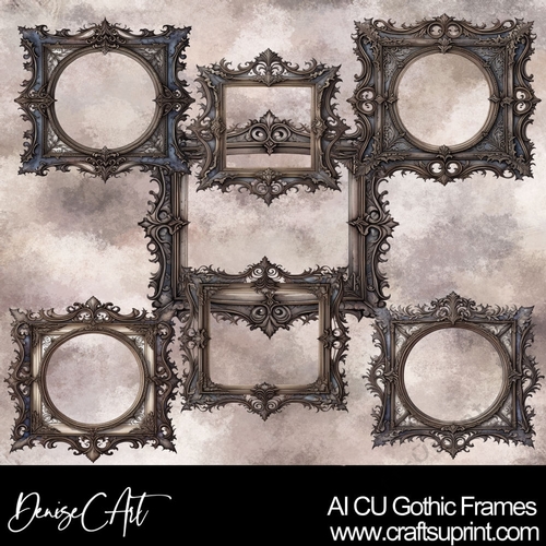 AI CU Gothic Frames - CUP1223308_87944 | Craftsuprint