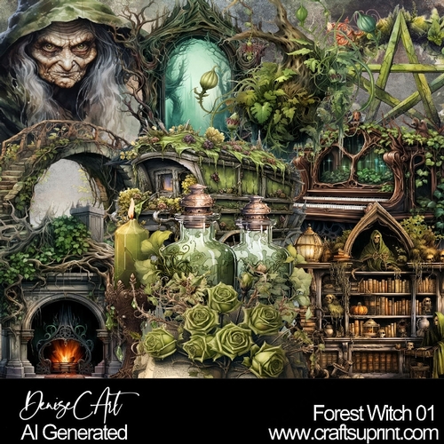 Forest Witch - CUP1236142_87944 | Craftsuprint