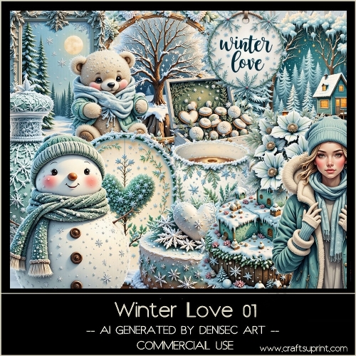 Winter Love 01 - CUP1380938_87944 | Craftsuprint