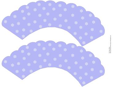Snowflake Cupcake Wrappers - CUP362438_14 | Craftsuprint