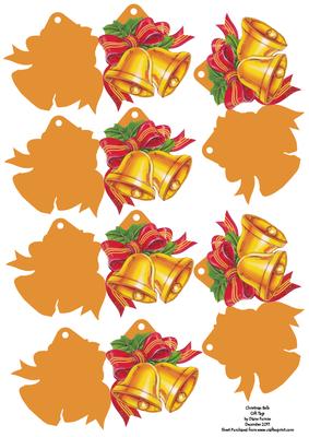 Christmas Bells Gift Tags - CUP283202_174 | Craftsuprint