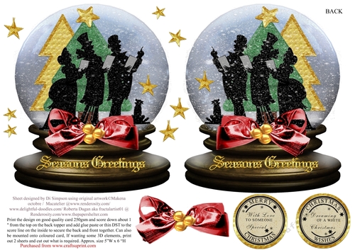 Snow globe lantern glitter christmas lighted led water swirling operated battery gmt holiday evelyne snowman decor season family musical Small Snow Globe for Christmas #9 - CUP1006544_986 | Craftsuprint