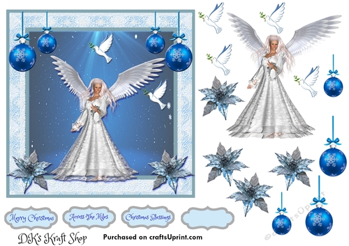 Pretty Angel 1 - CUP1010595_2248 | Craftsuprint