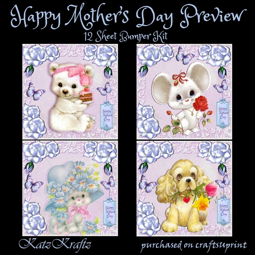 Happy Mothers Day Bumper Kit CUP873542_2248 Craftsuprint