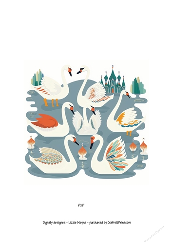 seven swans a swimming -12 days of christmas - CUP1187720_1940 ...