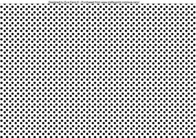 Black Polka Dots Background (white) - CUP477229_750 | Craftsuprint