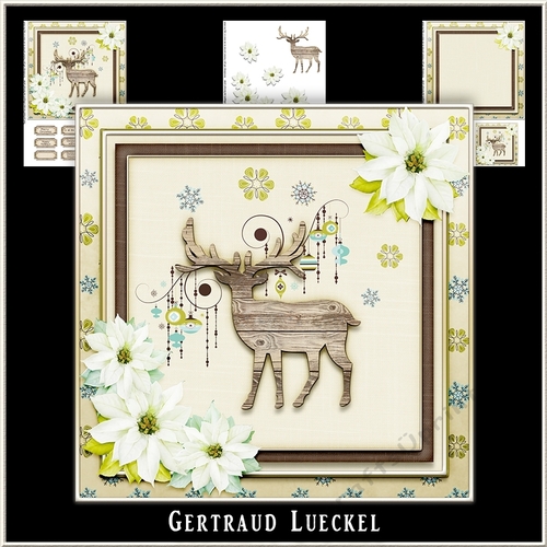 Christmas Card Topper 1009 CUP740764_2166 Craftsuprint