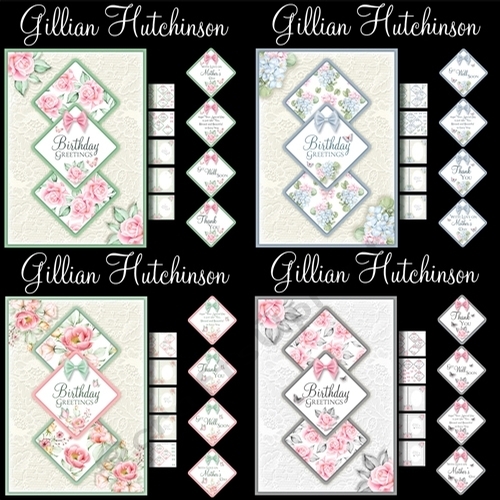 Triple Square Mixed Greeting Floral Bumper Kit CUP1043000_1443