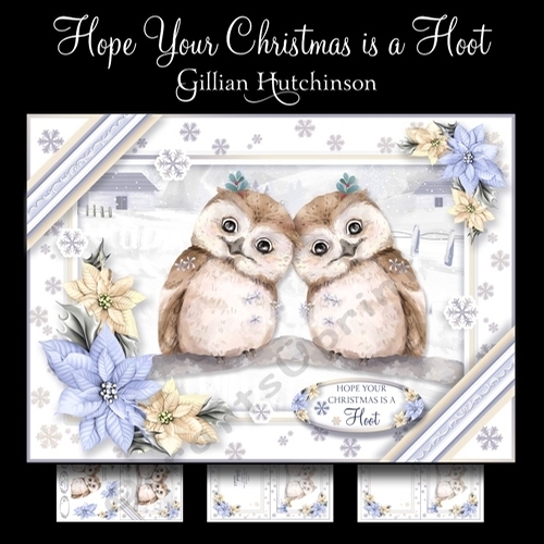 Hope Your Christmas is a Hoot! - CUP1059082_1443 | Craftsuprint
