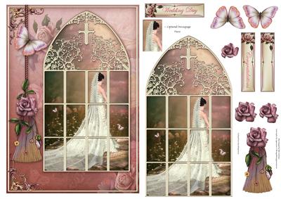 The Church Wedding Window - CUP485566_1443 | Craftsuprint