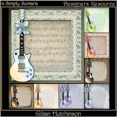 Designers Resource Guitar Papers - CUP648392_1443 | Craftsuprint