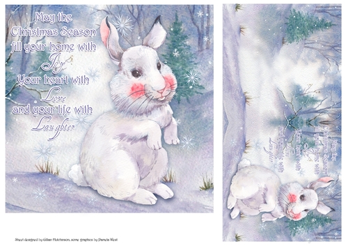 The Winter Rabbit - CUP723429_1443 | Craftsuprint