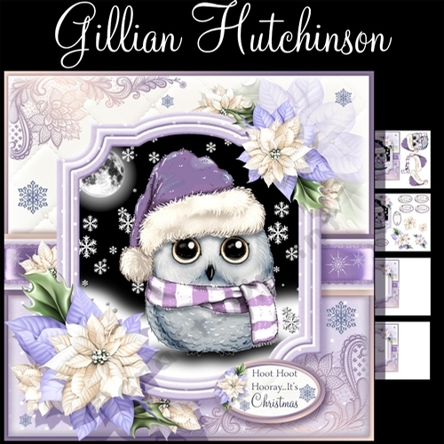 Hope your Christmas is a HOOT! - CUP974891_1443 | Craftsuprint