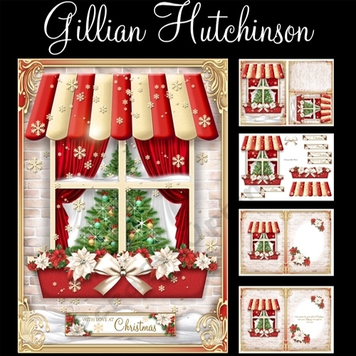 The Christmas Window Box CUP990163_1443 Craftsuprint