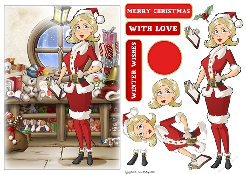 Mrs Claus - CUP1185143_437 | Craftsuprint