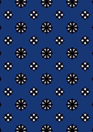 Blue and Black Geometric A4 Patterned Backing Paper - CUP902070_91416 ...