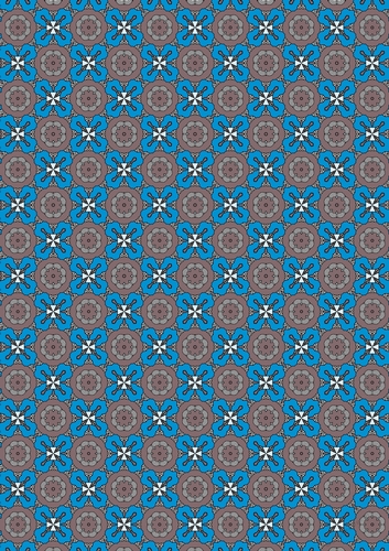 Patterned Backing Paper Winter Frost Single Sheet of A4 Sized Patterned Backing Paper Christmas ...