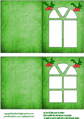 2 Window Cards Add Your Own Picture - CUP14112_107 | Craftsuprint
