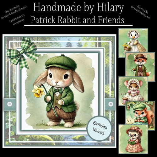 Patrick Rabbit Patrick Rabbit and Friends - CUP1358749_118824 | Craftsuprint