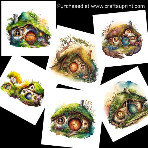 Hobbit house 2 - CUP1219364_123648 | Craftsuprint