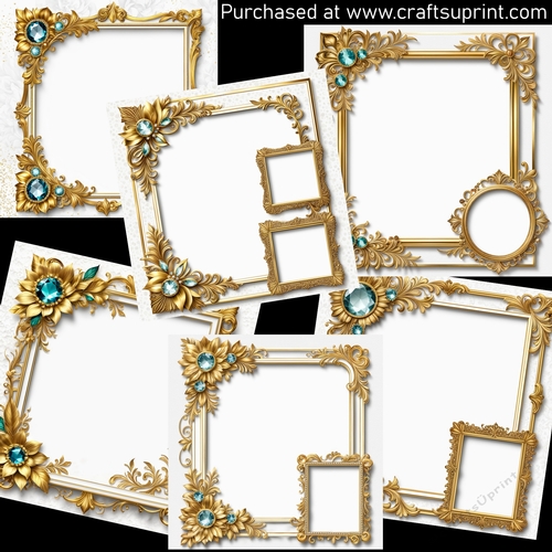 Golden frames - CUP1311628_123648 | Craftsuprint