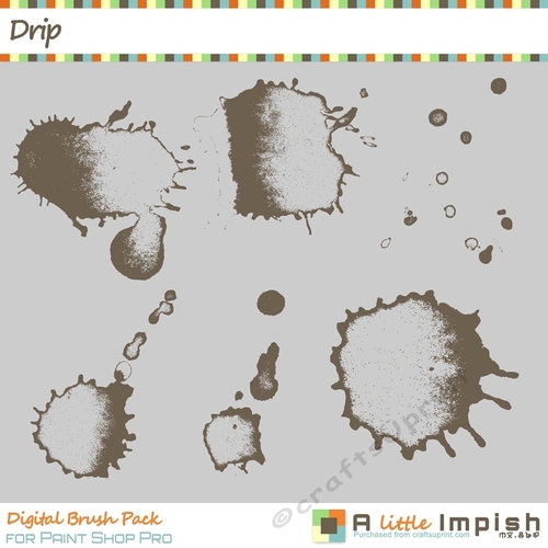 Drip Pro Brushes] CUP1024399_2338 Craftsuprint
