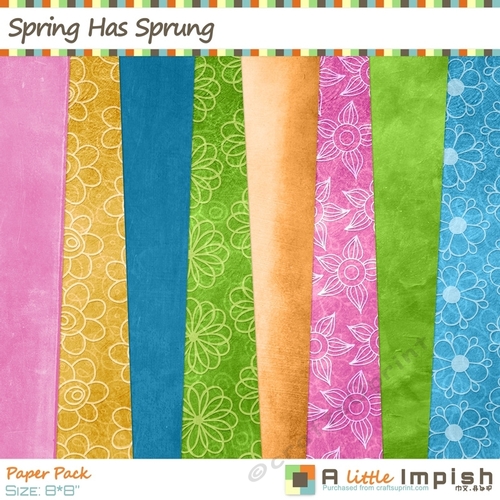 Spring Has Sprung [8in] Paper Pack - CUP780714_2338 | Craftsuprint
