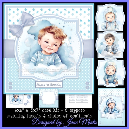 CUTE AS A BUTTON - BOYS - CUP1213723_57683 | Craftsuprint