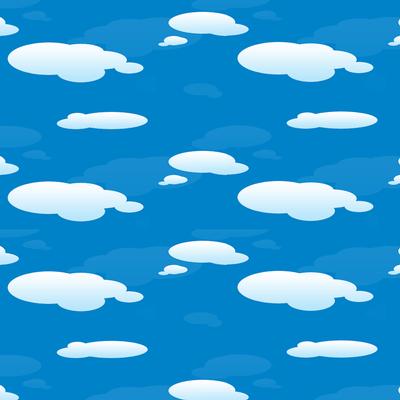 Blue Sky Clouds Paper Scrapbooking - CUP673472_2049 | Craftsuprint