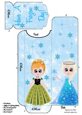Elza Wrapper Frozen Elsa Anna Cutlery Wrapper 3 - CUP676927_2049 | Craftsuprint