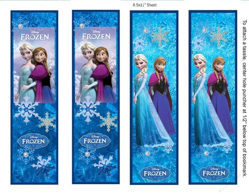 FROZEN ANNA ELSA OLAF BOOKMARKS - CUP895656_2049 | Craftsuprint