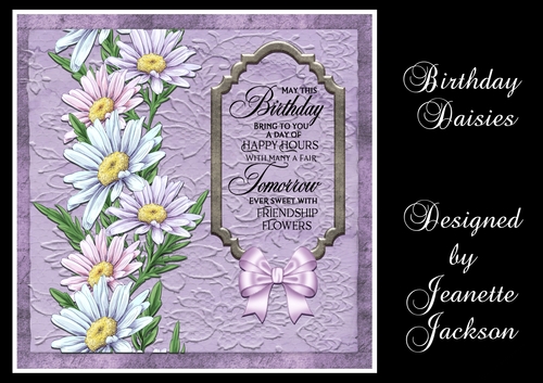 Birthday Daisies - CUP1072719_2474 | Craftsuprint