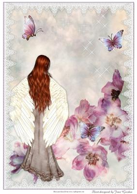 Butterfly Angel - CUP303003_512 | Craftsuprint