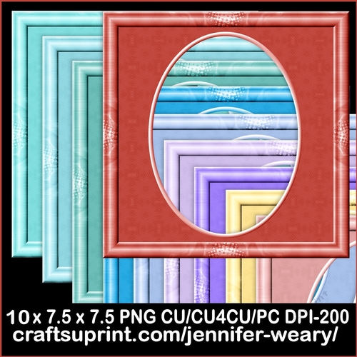 Jolly Christmas Frames 23 - CUP1176962_68705 | Craftsuprint