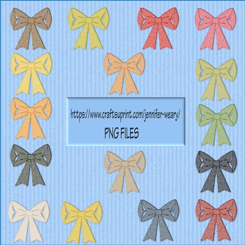 Fuzzy Bows CUP793069_68705 Craftsuprint