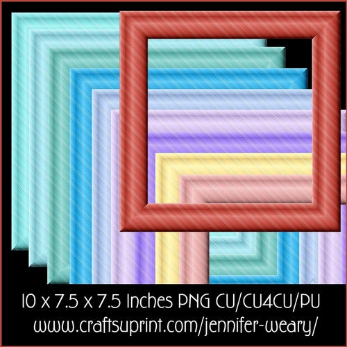 Jolly Christmas Frames 15 - CUP934000_68705 | Craftsuprint