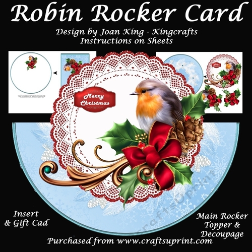 Robin Rocker Card - CUP1058760_1716 | Craftsuprint