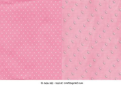 Princess Backing Paper Princess and Polka Dot Backing Papers - CUP187580_1031 | Craftsuprint