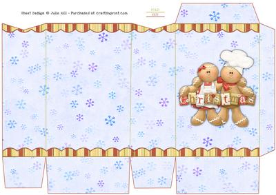 Cookin Cookies Blue Snowflake Christmas Pinch Bag - CUP252633_1031 ...