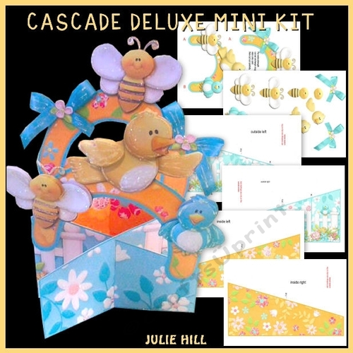 Spring garden cascade deluxe mini kit - CUP743665_1031 | Craftsuprint