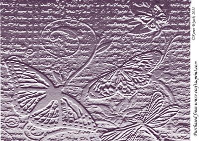 Plum Flutter Pattern Gorgeous Plum Flutters - CUP217795_1056 | Craftsuprint