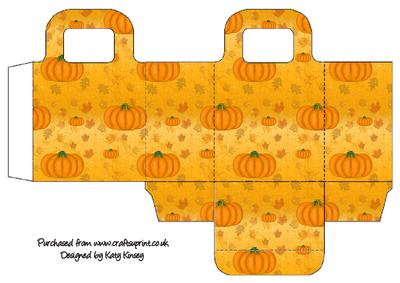 Autumn Pumpkins Gift Bag - CUP258011_572 | Craftsuprint