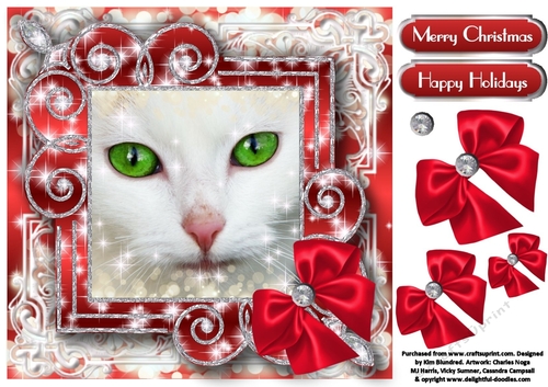 Festive Felines 8 - CUP828652_1072 | Craftsuprint