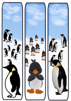 Penguin Bookmarks - CUP5953 | Craftsuprint